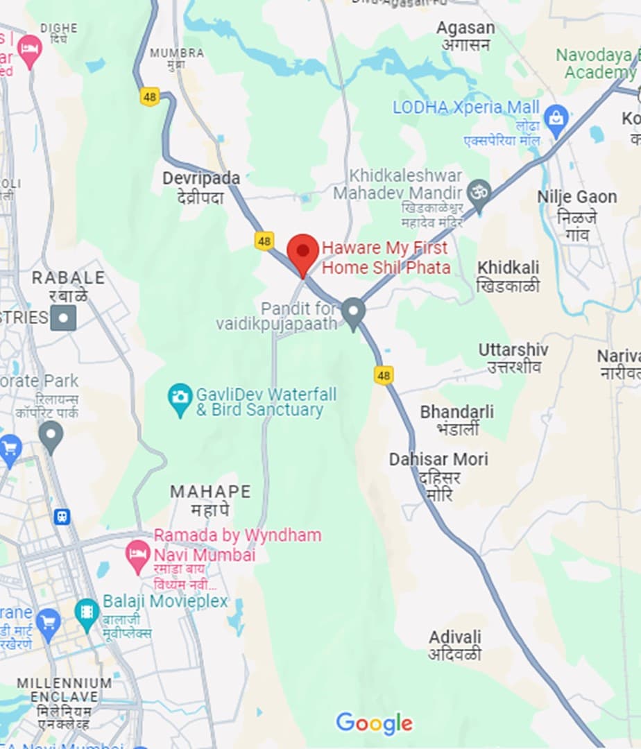 Map of Haware My First Home